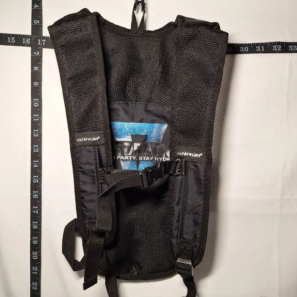 NWT Vibedration Hydration Backpack w/o bladder - Black